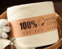 Hot sell Knitting Cotton Yarn Thread Non Bleached Raw Coton Cords Baby ClothES Cochet DIY Scarf Sweater 500grams/Ball Freeshipping