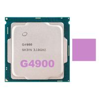 For Celeron G4900 CPU+Thermal Pad LGA 1151 Processor Dual Core Dual-Thread 14nm 2MB CPU for B250 B250C Miner Motherboard