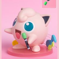 In Stock Pokemon Jigglypuff 14CM Cute Kawaii Original Genuine Anime Figure PVC Collectible Boxed Models Figurines Toys Gifts