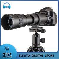 Blesiya 420-800มม. เลนส์ซูมเทเลโฟโต้กล้อง DSLR Slr เลนส์แก้วแสงโลหะ