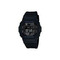 CASIO G-SHOCK Casio G-Shock นาฬิกาวิทยุพลังงานแสงอาทิตย์แบบทนทานหลายย่านความถี่6 GW-M5610-1B [นำเข้าคู่ขนาน]