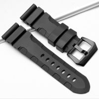 ▶★◀ Suitable for rubber watch straps Suitable for Panerai diving series Bernis Diesel silicone strap mens 22 24 26mm