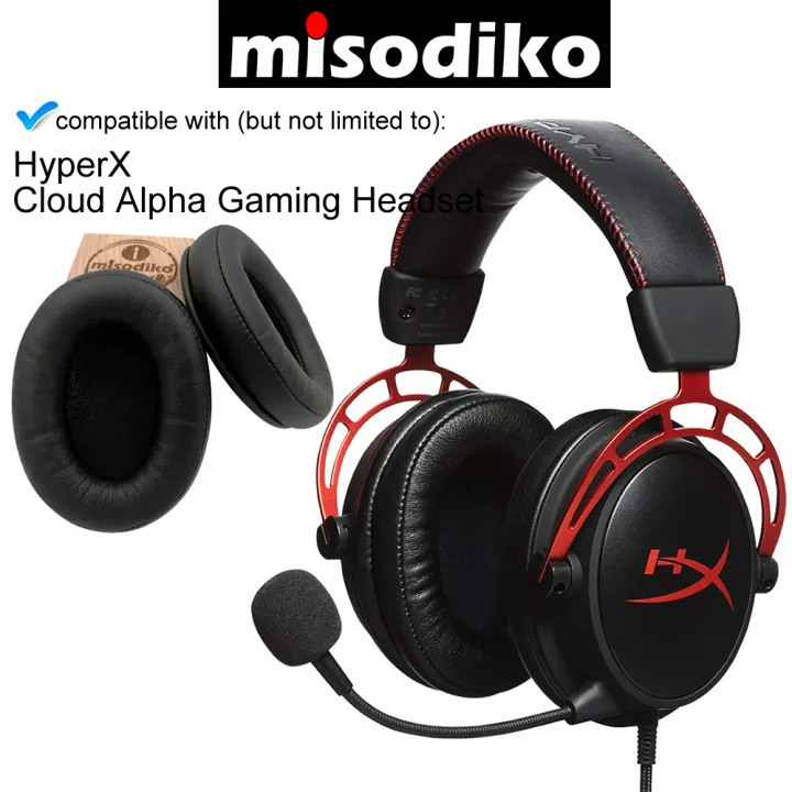 misodiko Replacement Ear Pads Cushions Kit for HyperX Cloud Alpha