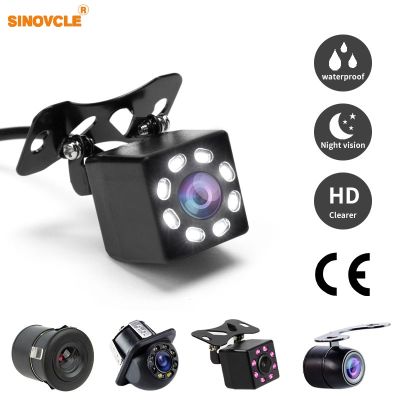 ♙◕ SINOVCLE Reverse Camera Rearview Car Infrared Night Vision Auto Reversing Parking Monitor CCD Waterproof HD Video