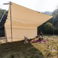 HOMFUL【COD】 outdoor camping ผ้าฝ้าย beach canopy pergola ขนาดใหญ่ครีมกันแดด multi-person shade เต็นท์ OT0071