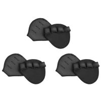 6X Lifting Palm Dumbbell Grips Pads Unisex Anti Skid Weight Cross Training Gloves