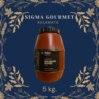 Greek Kalamata olives weight 5.1 KG - drained 3 KG (มะกอกดำดองในน้ำเกลือ)