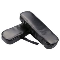 Wheel Chair Armrest Pad Cover Elbow Pain Relief Cushion Memory Foam PU Leather Office FPing