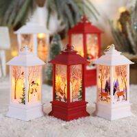 Santa Claus Snowman Lantern Light Merry Christmas Decor For Home Christmas Tree Ornament Xmas Gifts Navidad 2023 New Year 2024