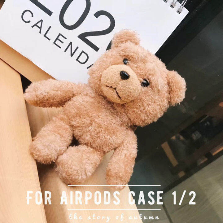 rebrol-จัดส่งฟรี-สำหรับairpodsตุ๊กตากันกระแทกairpodsกรณีการ์ตูนหมีเคสสำหรับairpods-1-2-airpods-pro