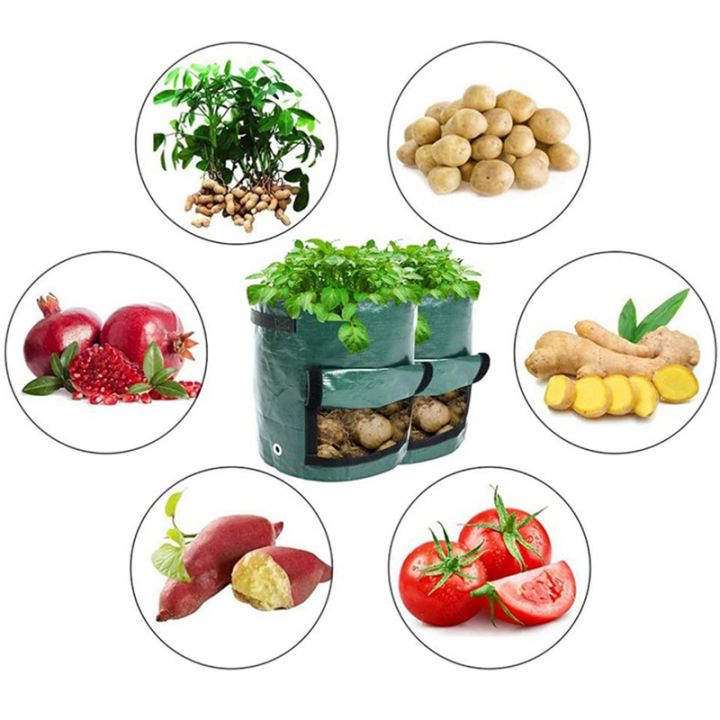 2-piece-potato-grow-bag-pe-vegetable-bag-garden-carrot-taro-peanut-growing-bag-grow-potatoes-with-handle-thickened