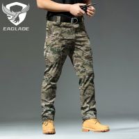 CODiy085671 EAGLADE Tactical Cargo Pants Men IX9Stretch In CP