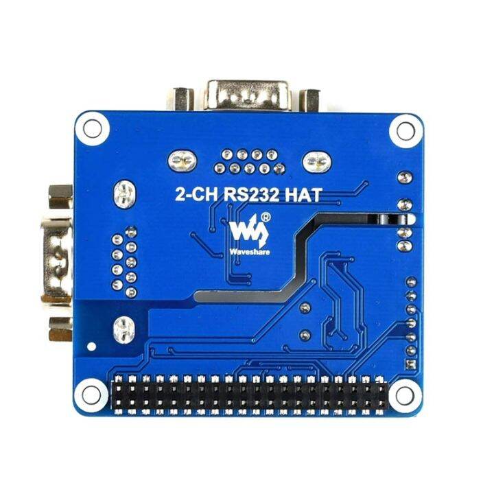 waveshare-2-channel-isolated-rs232-expansion-hat-for-raspberry-pi-adopts-the-sc16is752-sp3232-solution