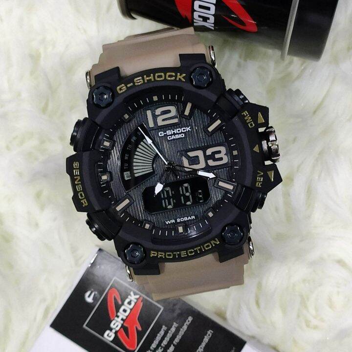 Original Dual-Time G Shock Mud Master Tactical Action Watch Water ...