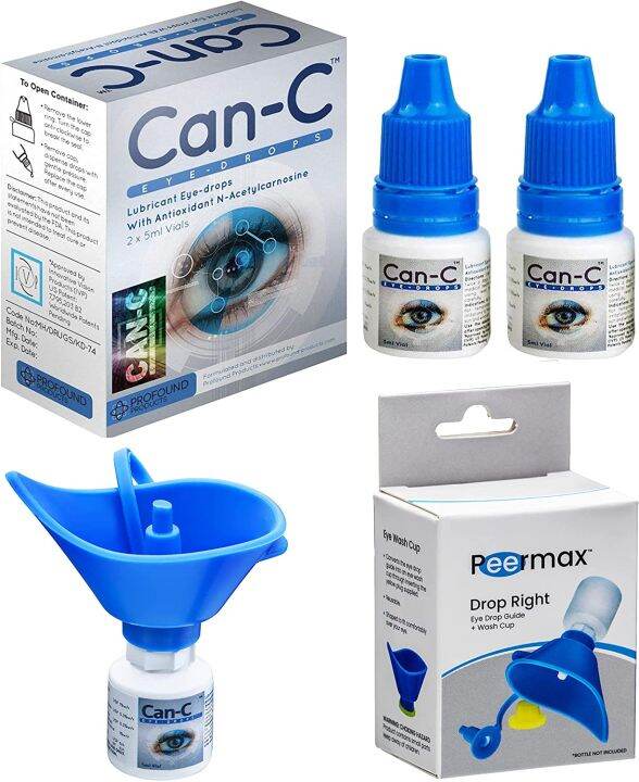 CanC Lubricant Eye Drops with Antioxidant NAcetylcarnosine