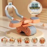 2In1 Belly Wheel Balanced Support Digital Counter Automatic Rebound Mute Abdominal Exerciser Home Training Gym Equipment 자동 운동 Electrical Connectors