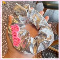 SNSQDYW0010 สีทึบทึบ ตุ๊กตาบาร์บี้ scrunchie แฟชั่นสำหรับผู้หญิง อีลาสติก ยางรัดผม ของใหม่ อุปกรณ์เสริมผม เชือกมัดผม สำหรับผู้หญิง