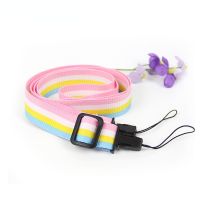 Adjustable Colorful Rainbow Comfortable Camera Neck Strap for Fujifilm Instax Polaroid Mini Camera Universal Strap Rope 1.2m