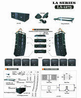 ตู้ลำโพงแขวน ดอกลำโพงขนาด 12 นิ้ว 2 ดอก  และดอกแหลม Modify สำหรับตู้ลำโพงแขวน