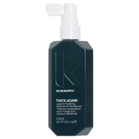 Kevin Murphy Thick Again - Leave in thickening treatment for thinning hair 100ml  สเปรย์อาหารผมช่วยเพิ่มความหนาให้แก่เส้นผม ด้วยนวตกรรมเดียวกับการเพิ่มความหนาให้แก่ขนตา ช่วยทำให้เส้นผมดูหนาขึ้น ช่วยลดการสะสมของ DHT ในรูขุมขนซึ่งเป็นสาเหตอาการผมร่วงของผู้ช