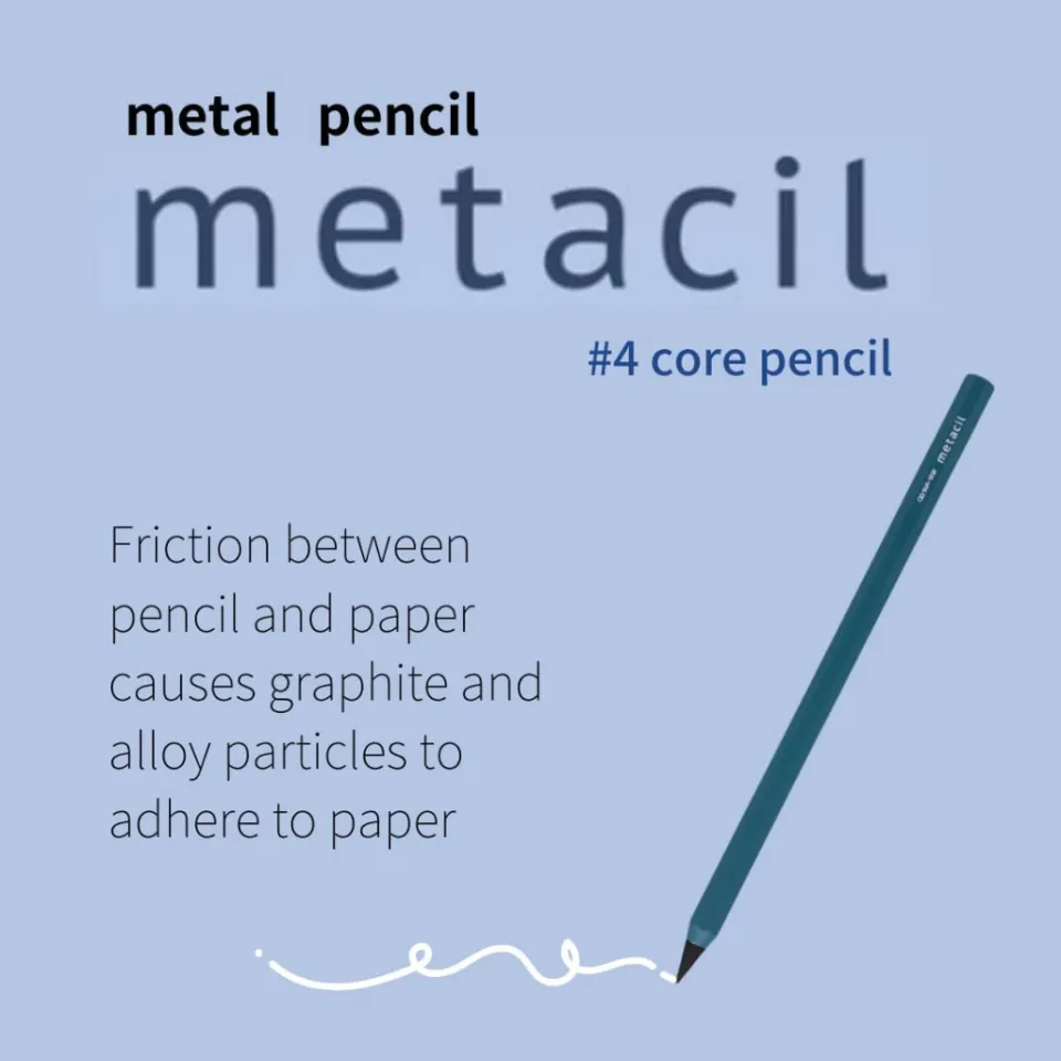 Metacil Metal Pencil Don't Need Sharpening With 16km Writable