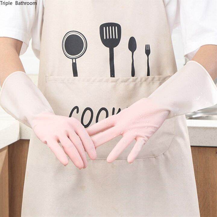 1-pair-rubber-dishwashing-gloves-kitchen-non-slip-dishes-cleaning-durable-gloves-waterproof-washing-clothes-household-gloves-safety-gloves