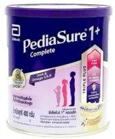 โฉมใหม่ Pediasure Complete 1+ พีเดียชัวร์ คอมพลีท [1 กระป๋อง] สำหรับเด็กที่มีอายุ 1 ปีขึ้นไป (400 กรัม)