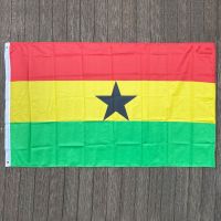 xvggdg  Ghana   Flag 150x90cm Polyester National Flags Super-Poly Ghana  Flag Banner