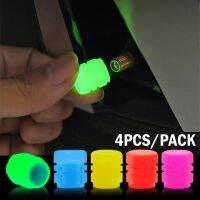 【hot】 Caps Dust-proof Fluorescent Night Glowing Car Motorcycle Styling Tyre Hub Cap