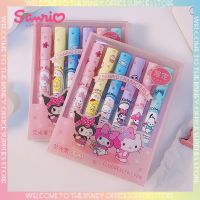 Kawaii Sanrio Anime Marker Pen Cute Pompompurin Hello Kitty Fluorescent Pen Creative Stationery Originality Children GiftsHighlighters  Markers