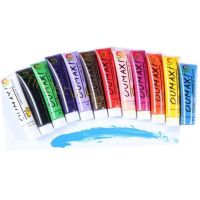 【YP】 12Color 12ml Paint Fake Nails Tips Painting Gel Pigment Decorations