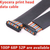 Pencetak UV Kyocera Cetak Kepala Data Kepala 100พิน68พิน52พินข้อมูล Kabel Rata untuk Kyocera Printhead Data Talian 8 P Kuza Kuasa Kord