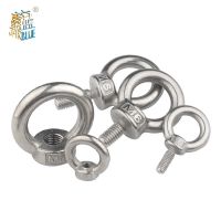 1/ 2/ 5pcs Lifting Eye Nuts/ Screw Ring Eyebolt Ring Hooking Nut Screws M3 M4 M5 M6 M8 M10 M12 304 Stainless Steel