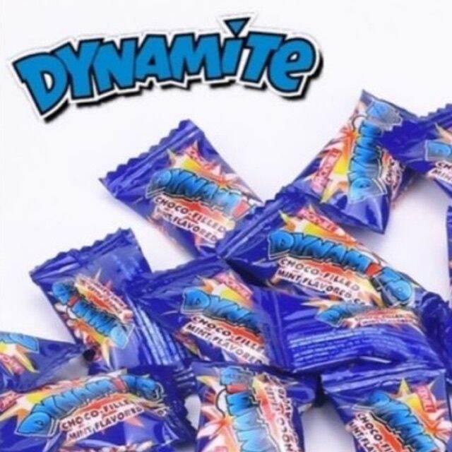 DYNAMITE CHOCO FILLED MINT CANDY 10PCS Lazada