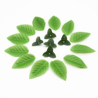 hyfvbujh☒✑  Pieces Artificial Leaves Decoration Accessories New Year Scrapbooking of