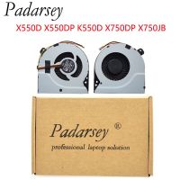 DXDFF Padarsey ระบายความร้อนแล็ปท็อป CPU พัดสำหรับ ASUS X550D X550Z X550DP X550LDV K550D K555P K555D K555Z K550DP X750 X750DP X750JB X750J