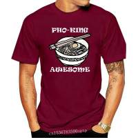 Pho King Awesome Oriental Bowl Of Noodles Chopsticks Short Sleeve Round Neck T Shirt Clothes Summer