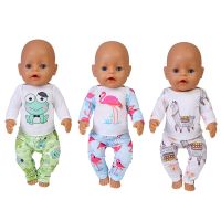 43 cm Doll Clothes Frog Suit Romper 18 Inch New Born Baby Items Suit American Girl Doll Outfit Accessories Childrens Toys Gift