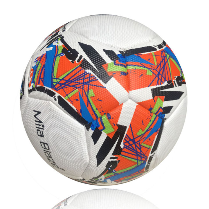 ลูกฟุตบอล-ลูกบอล-ลูกบอลหนังเย็บ-pu-ขนาดมาตรฐานเบอร์-5-soccer-ball-ลูกฟุตบอล-มันวาว-ทำความสะอาดง่าย-ฟุตบอล-บอลหนังเย็บ-ลูกฟุตบอลคุณภาพสูง-football
