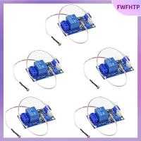 FWFHTP 5pcs XH-M131 โมดูลรีเลย์ photoresistor DC 12V 10A เซนเซอร์ตรวจจับ โมดูลควบคุมความสว่างอัตโนมัติ ควบคุมความสว่างอัตโนมัติ Arduino สำหรับเด็ก