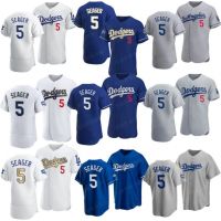 High volume jerseys MLB Baseball Jersey Los Angeles Dodgers 5 Seager Embroidered Uniform