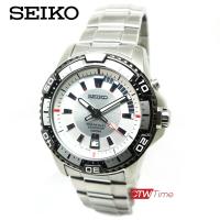 Seiko นาฬิกาผู้ชาย สายเหล็ก Criteria Perpetual Calendar รุ่น SNQ113P1