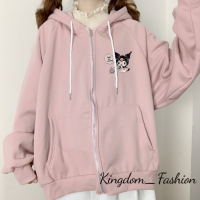 Kingdom_Fashion เสื้อฮู้ด เสื้อแขนยาวอบอุ่น หลวมและสบาย เท่ นุ่มนวล คลาสสิค ทันสมัย WJK2390PHX 38Z230918