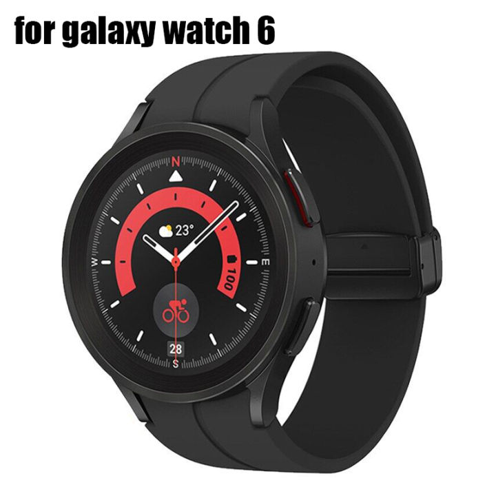 ไม่รวมนาฬิกา-สายซิลิโคนดั้งเดิมสำหรับนาฬิกา-samsung-6-4-5-40-44มม-สาย5-pro-45มม-หัวเข็มขัดสำหรับ-galaxy-watch-6คลาสสิก43มม-47มม-galaxy-watch-4-classic-42-46มม