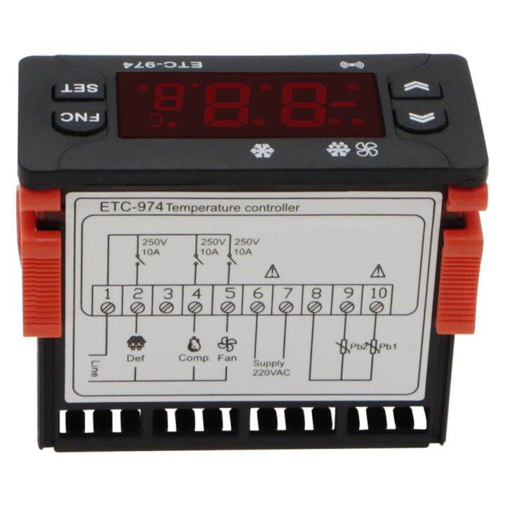 5pcs ETC974 Digital Temperature Controller Thermostats