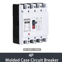 【YF】 1P 2P 4P Solar Disconnect Switch Molded Case Circuit Breaker DC12V-1000V 100-600Amp MCCB for Car Charging/Inverter/UPS/PV System