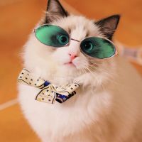 ZZOOI Cat Glasses Cool Pet Small Dog Fashion Glasses Cute Pet Product For Little Dog Cat Sunglasses For Photography Pet Accessories