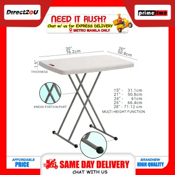 Table Height with great discounts prices online - Sep 2023 | Lazada Philippines