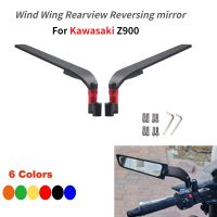 ♚ Rearview Mirror For Kawasaki Z900 Z 900 Universal Motorcycle Wind Wing Swivel Side Reversing Mirrors Retroviseur Espelhos Moto