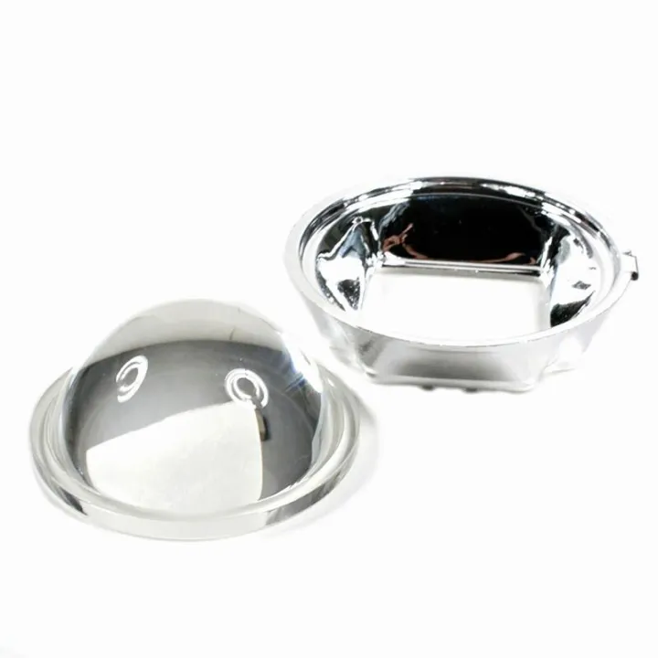 44mm Lens Reflector Collimator 50mm Base for 20W 30W 50W 100W LED Lamp